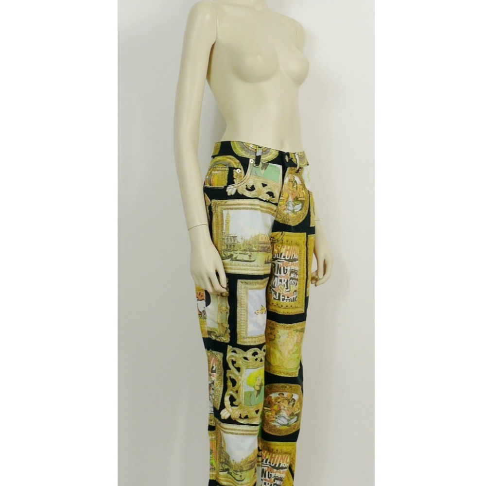 Moschino Frame Art Vintage jeans